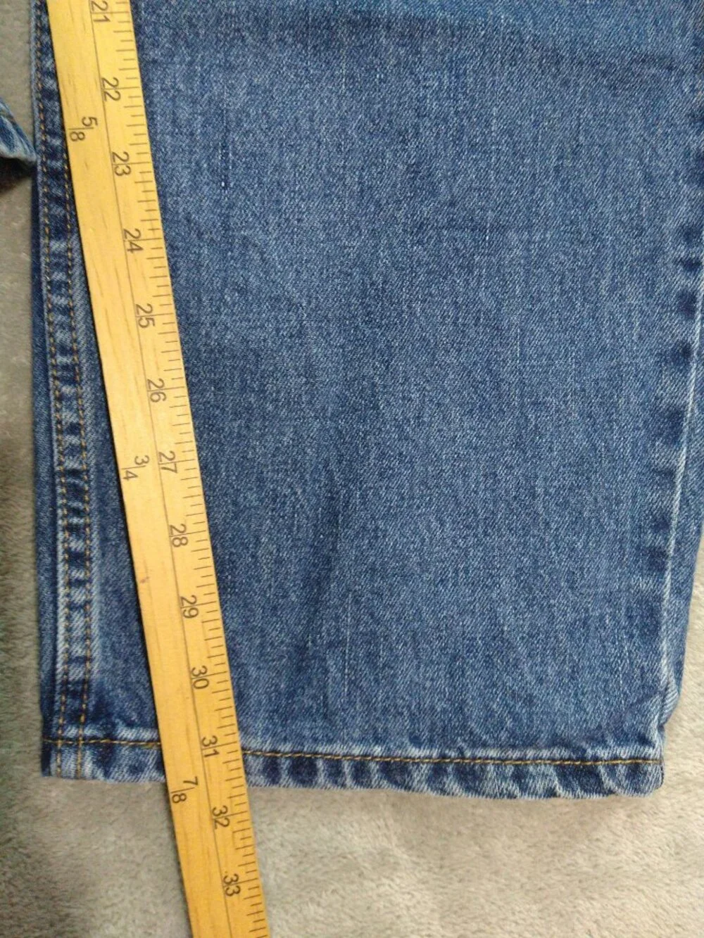 Levis 550 Jeans Mens 46x32 Blue Denim Relaxed Fit Taper Leg High Rise Lot of 2